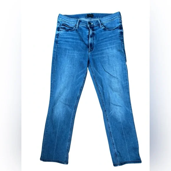 MOTHER - The Mid-Rise Dazzler AnkleJean in We The Animals Wash -Size 32